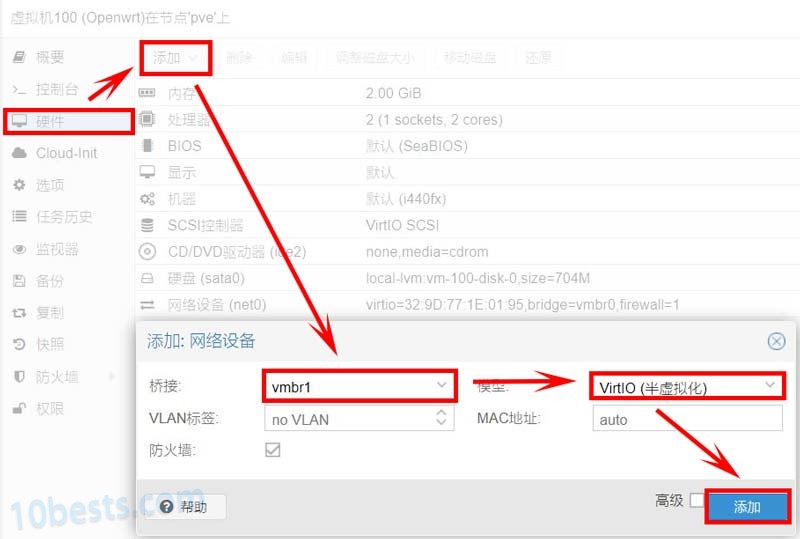 PVE安装Openwrt/LEDE软路由保姆级图文教程