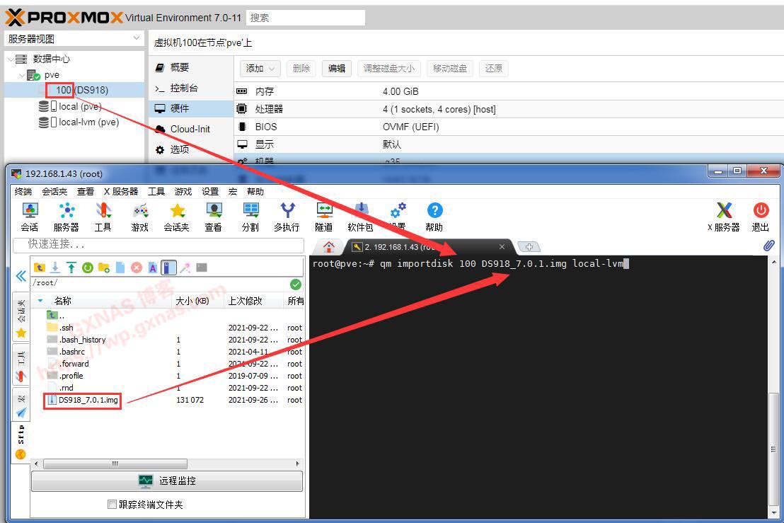Promox VE(PVE)虚拟机安装黑群晖保姆级图文教程