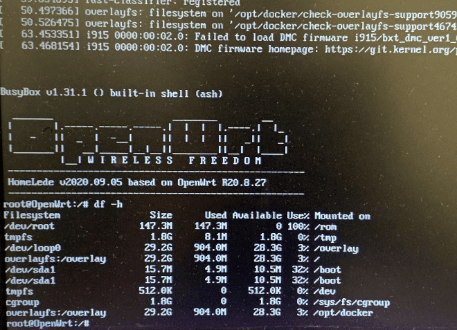 OpenWrt全硬盘安装方法(免Overlay扩容)