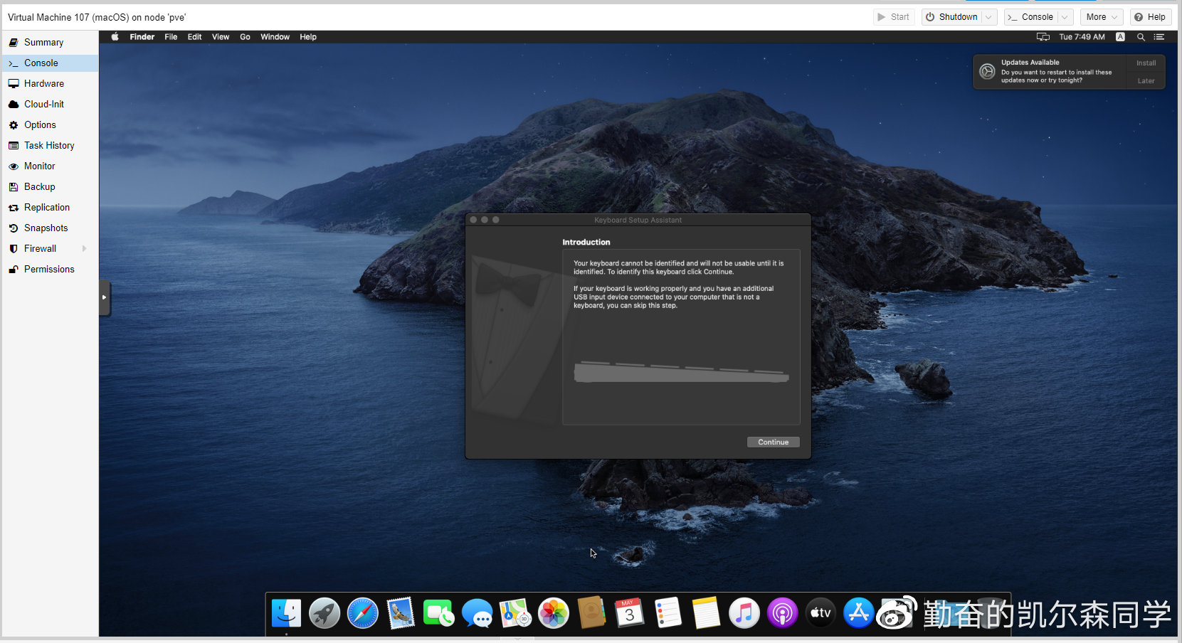 PVE系列教程(十三)、安装黑苹果MacOS(Catalina版本)