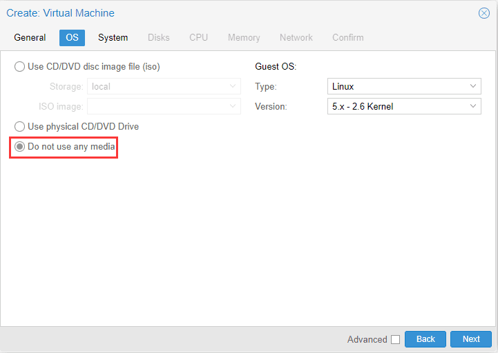 PVE系列教程(五)、安装群晖DS3622+(DSM7.0.1系统)