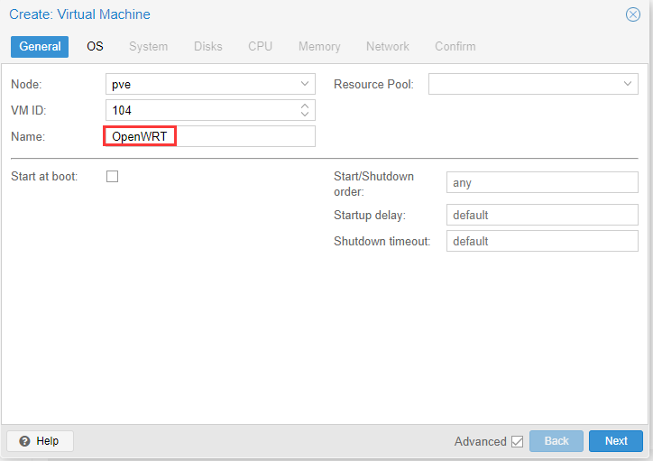 PVE系列教程(八)、安装OpenWRT软路由