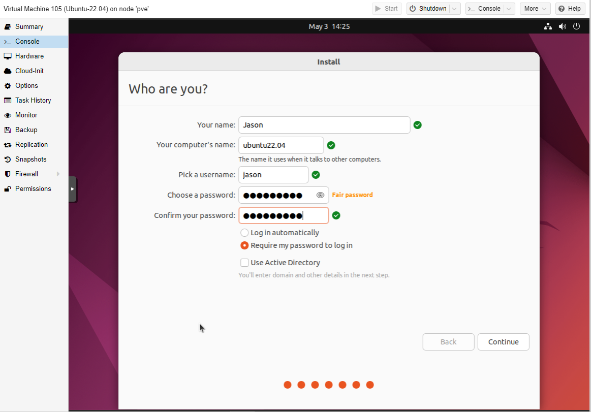 PVE系列教程(十一)、安装Ubuntu22.04(桌面版)