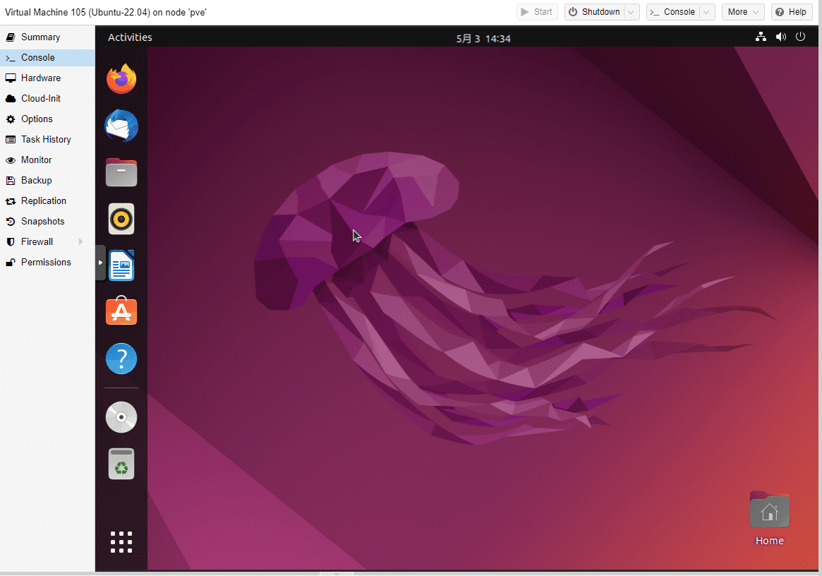 PVE系列教程(十一)、安装Ubuntu22.04(桌面版)