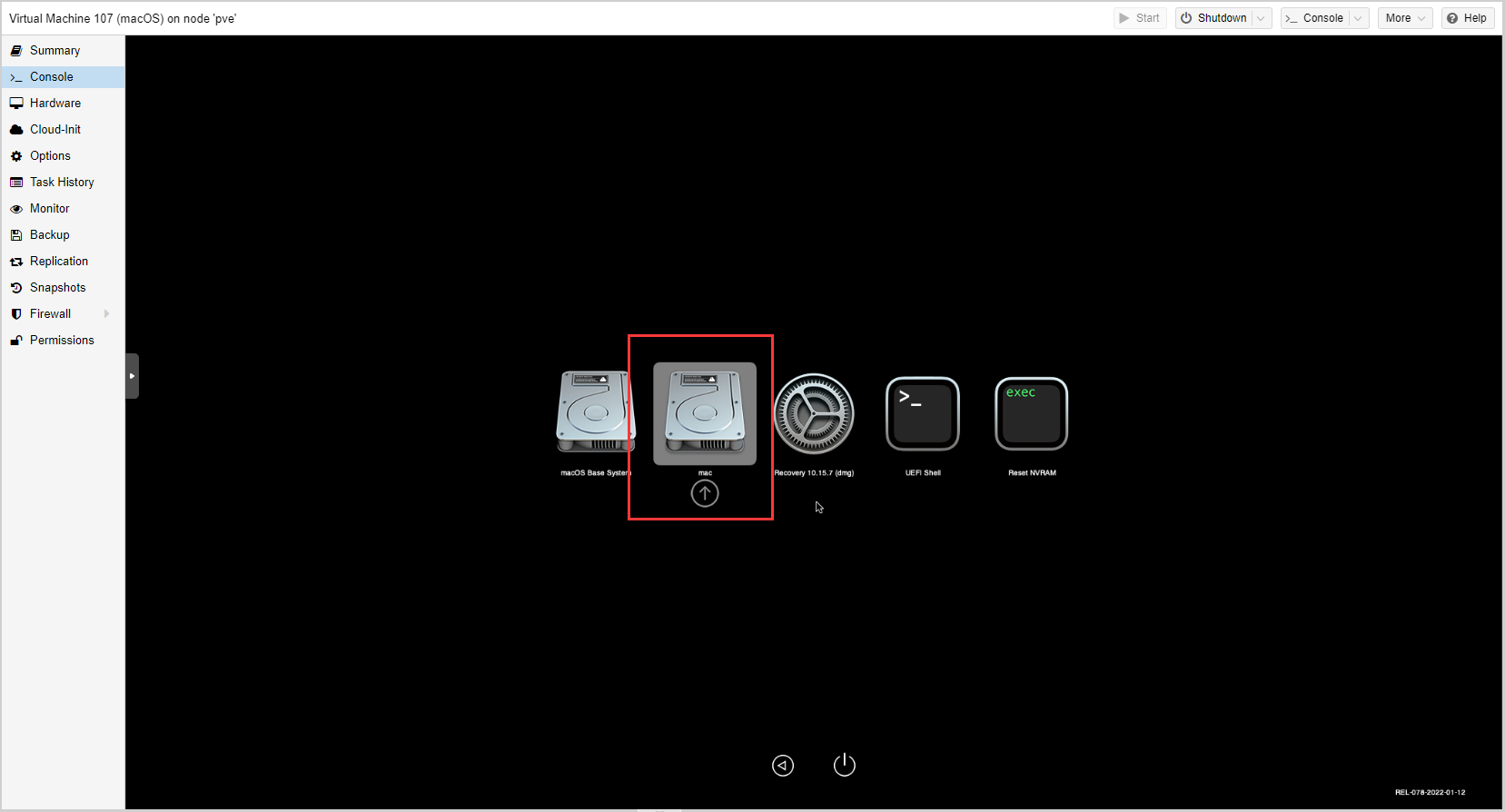 PVE系列教程(十三)、安装黑苹果MacOS(Catalina版本)