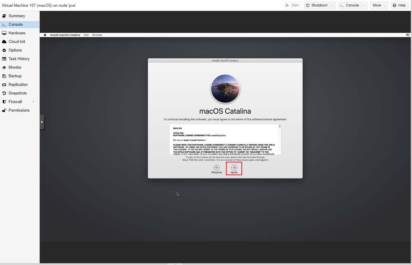 PVE系列教程(十三)、安装黑苹果MacOS(Catalina版本)