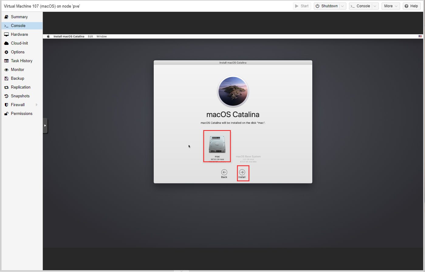 PVE系列教程(十三)、安装黑苹果MacOS(Catalina版本)
