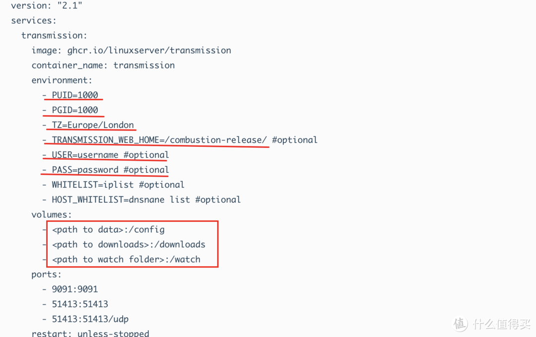 群晖Docker部署Transmission