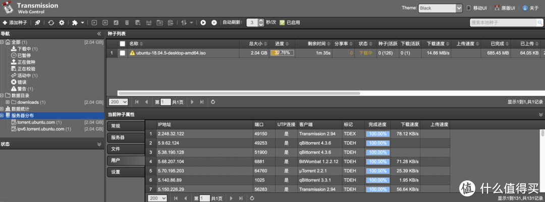 群晖Docker部署Transmission