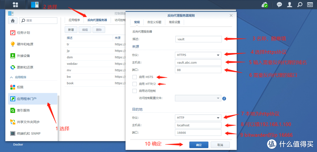 群晖docker部署bitwarden搭建自己的密码库