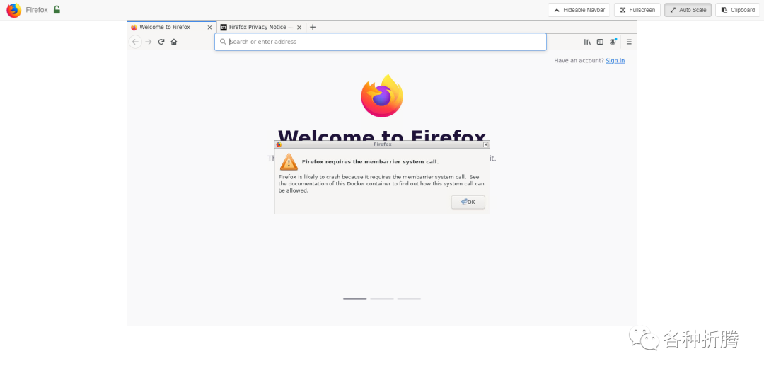 群晖docker给群晖安装firefox浏览器