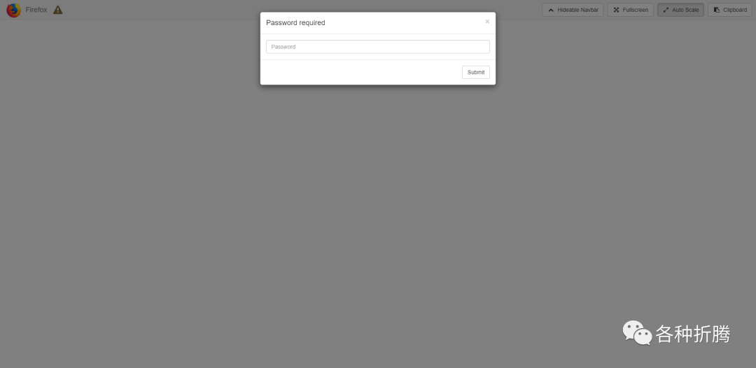 群晖docker给群晖安装firefox浏览器