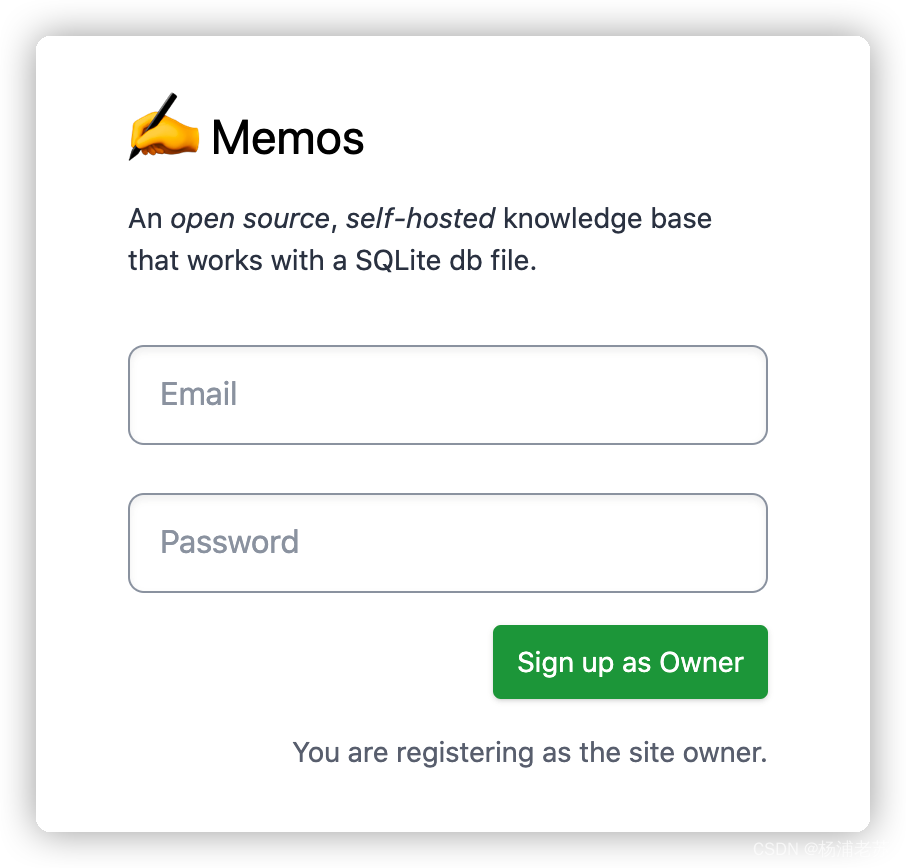 碎片化知识管理工具Memos