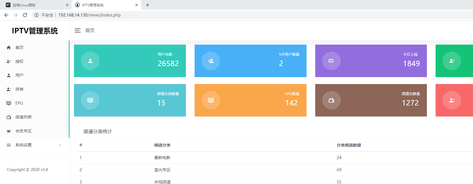 新骆驼IPTV完美版源码附加超详细的搭建教程