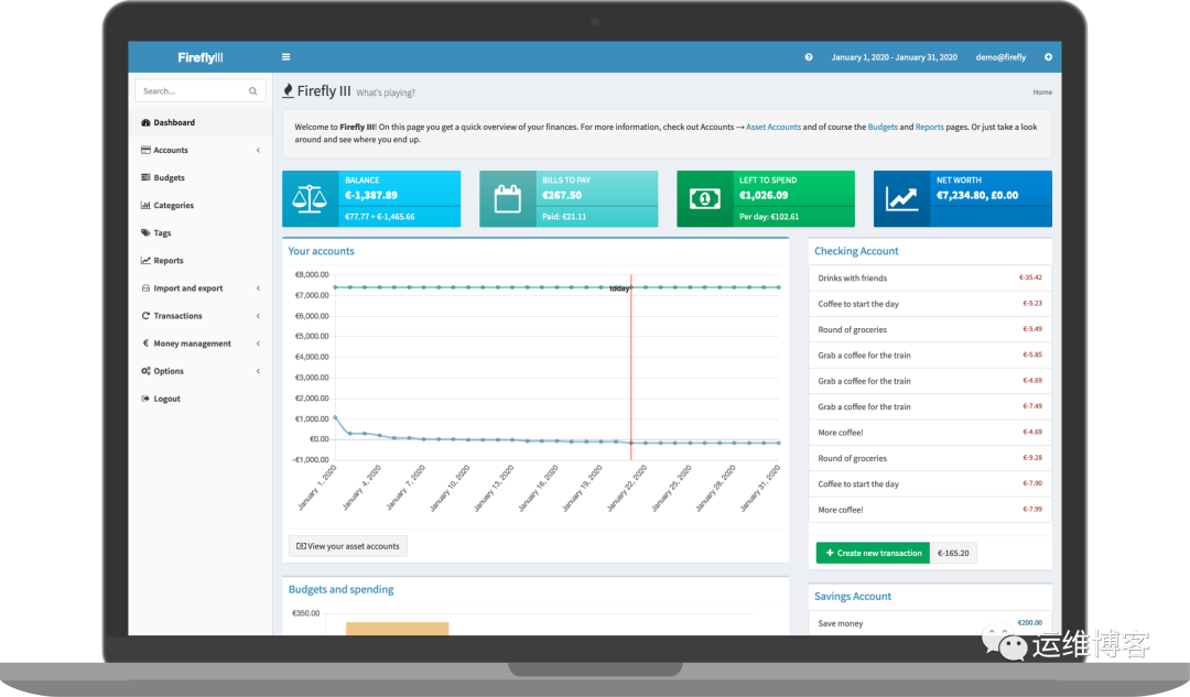 群晖Docker搭建开源的个人理财记账工具Firefly III