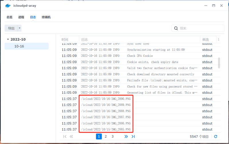 icloudpd群晖Docker自动同步苹果iCloud照片视频